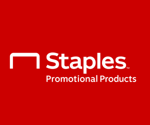 Staples promo red logo